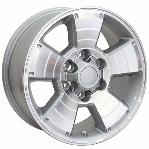 OE Wheels Toyota 4Runner TY09 Silver Machined Photo
