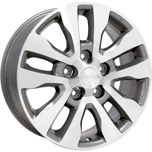 OE Wheels Toyota Tundra TY11 Silver Machined - Part Number TY11-20080-5150-60MS OE Wheels Toyota Tundra TY11 Silver Machined Photo