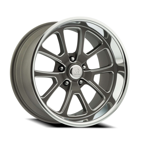 Resto R101 Laguna Milled Textured Gunmetal W/ Diamond Cut Lip