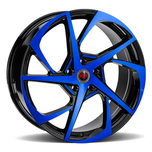 Revolution Racing RR29 Black W/ Blue Machined Spoke Accents Photo