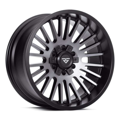 Rock Forged Ff55 Machined w/ Satin Clearcoat