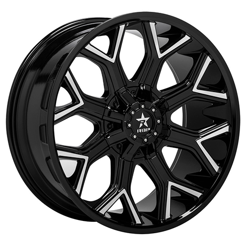 RBP 88R Tribute Black Milled - Part Number 88R-2010-78-12BG RBP 88R Tribute Black Milled Photo