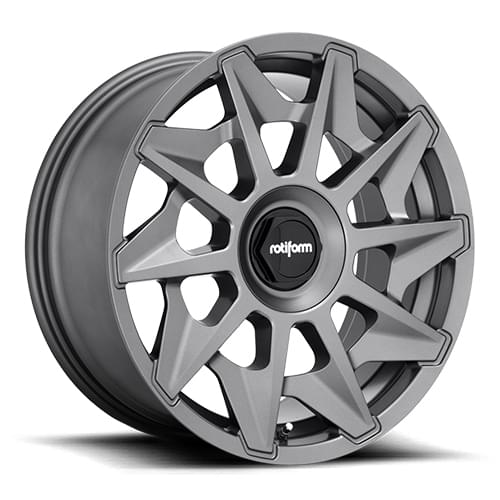Rotiform CVT R128 Gunmetal - Part Number R1281985F4+35 Rotiform CVT R128 Gunmetal Photo