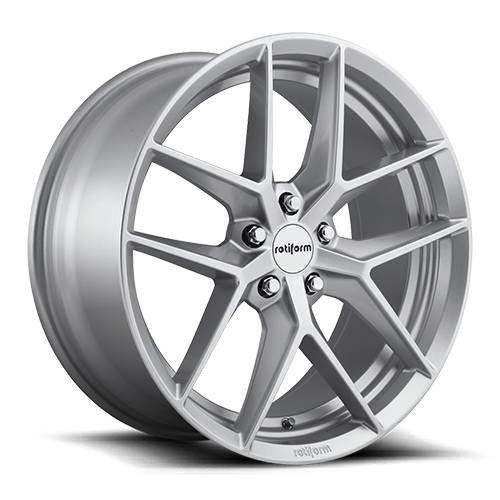 Rotiform FLG R133 Gloss Silver - Part Number R133188543+45 Rotiform FLG R133 Gloss Silver Photo