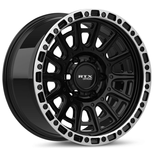 Rtx Striker Gloss Black Milled With Machined Lip