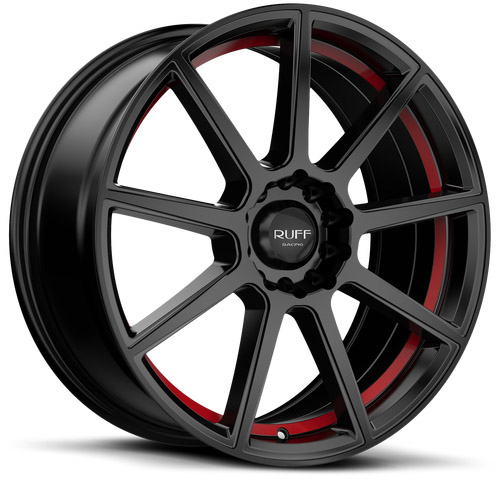 Ruff Racing R366 Black W Red Lip Photo