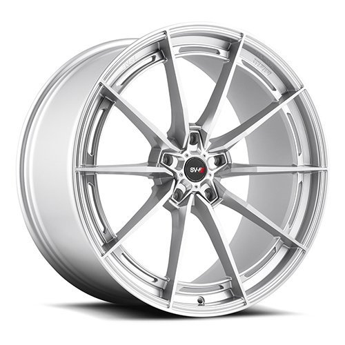 Savini SVF01 Brushed Silver - Part Number SVF01-19090000R1557-5x112-ET45 Savini SVF01 Brushed Silver Photo