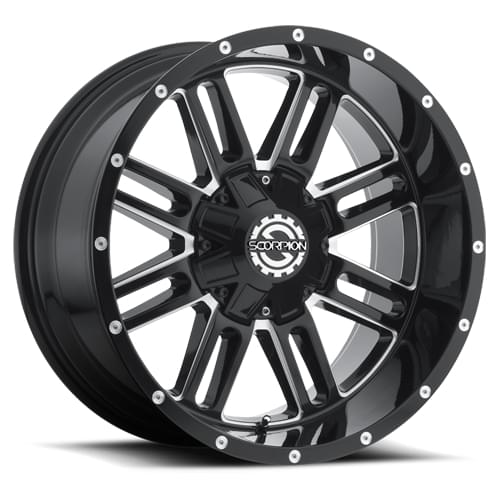 Scorpion SC-18 Black Milled - Part Number SC18-20128170-44ML Scorpion SC-18 Black Milled Photo