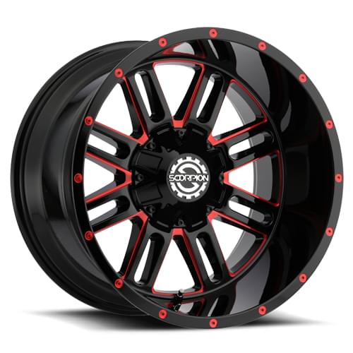 Scorpion SC-18 Red Milled - Part Number SC18-20101261351397-19RML Scorpion SC-18 Red Milled Photo