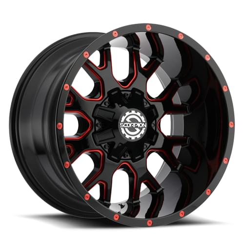 Scorpion SC-19 Red Milled - Part Number SC19-201261351397-44RML Scorpion SC-19 Red Milled Photo