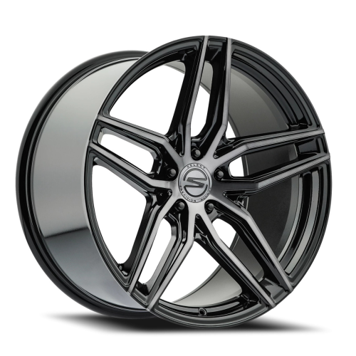 Select S101 Shadow Brushed Gloss Black w/ Dark Tint
