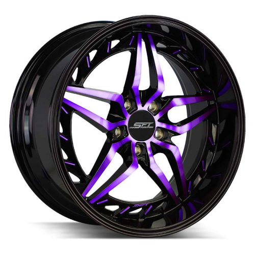 Shift Hf37 Injector Gloss Black W/ Candy Purple Face