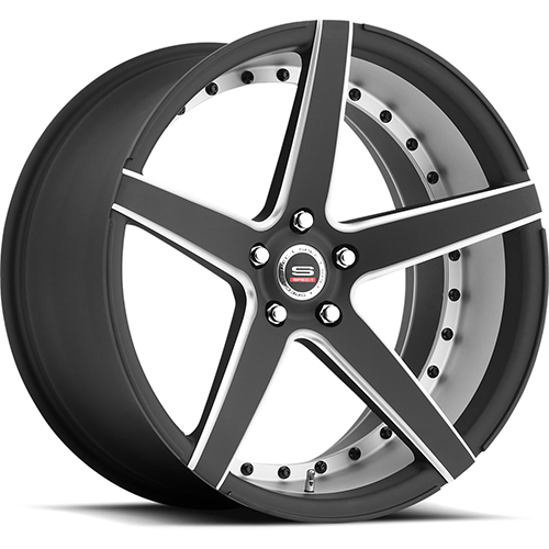 Spec-1 SPM-76 Matte Black Machined - Part Number SPM76Y19951635GBMWBR Spec-1 SPM-76 Matte Black Machined Photo