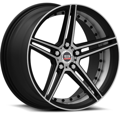 Spec-1 SPM-77 Gloss Black Machined - Part Number SPM77201051838GBM Spec-1 SPM-77 Gloss Black Machined Photo