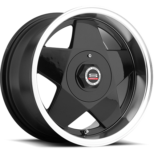 Spec-1 SPT-7 Gloss Black Machined - Part Number SPT71580915GBM Spec-1 SPT-7 Gloss Black Machined Photo