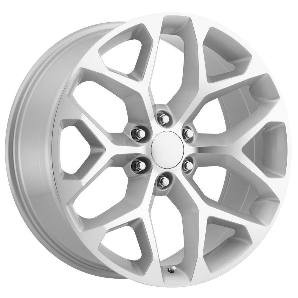 Strada OE Replica Snowflake R176 Silver Machined - Part Number R176-663931SM Strada OE Replica Snowflake R176 Silver Machined Photo