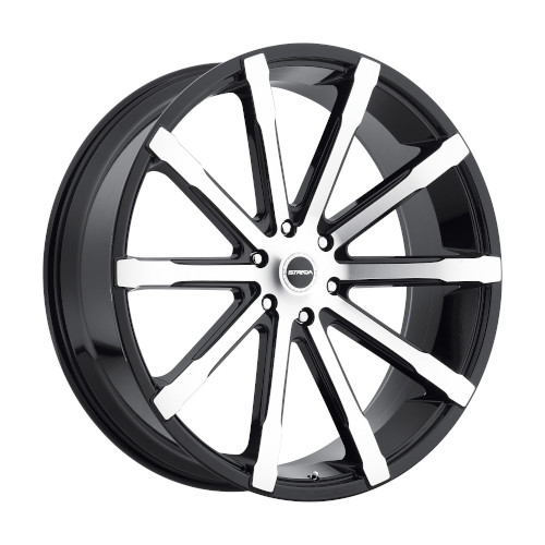 Strada Osso S48 Gloss Black Machined - Part Number S48452015GBM Strada Osso S48 Gloss Black Machined Photo