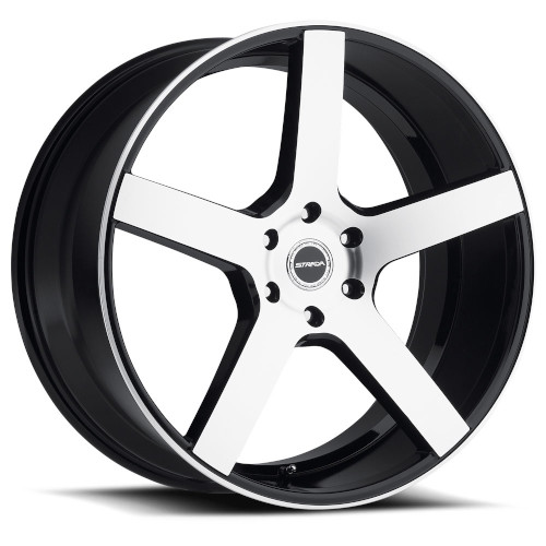 Strada Perfetto S35 Gloss Black Machined - Part Number S35451515GBM Strada Perfetto S35 Gloss Black Machined Photo