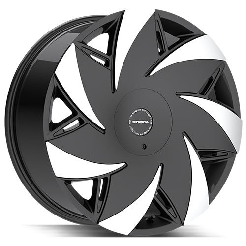 Strada Turbina S67 Gloss Black W/ Machined Tips - Part Number S6749560724GBMT Strada Turbina S67 Gloss Black W/ Machined Tips Photo