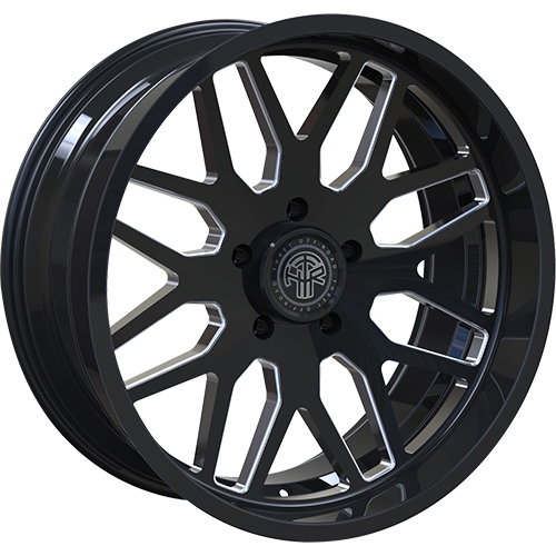Thret Offroad Monarch 901 Gloss Black Milled - Part Number 901AD-2210T-21 Thret Offroad Monarch 901 Gloss Black Milled Photo