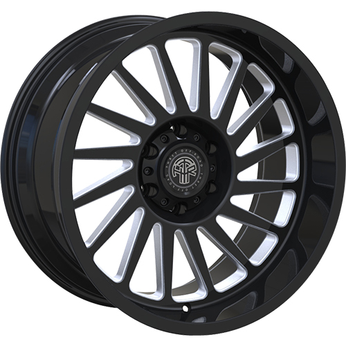 Thret Offroad Omega 902 Gloss Black Milled - Part Number 902AD-2010W-21 Thret Offroad Omega 902 Gloss Black Milled Photo