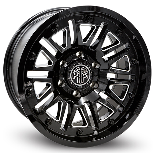 Thret Offroad Storm 701 Gloss Black Milled - Part Number 701AD-2090V0 Thret Offroad Storm 701 Gloss Black Milled Photo