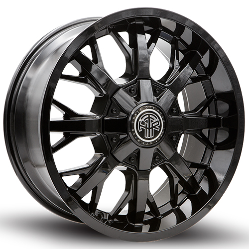 Thret Offroad Vulcan 801 Gloss Black - Part Number 801A-2090X18 Thret Offroad Vulcan 801 Gloss Black Photo