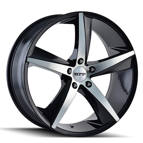 Touren TR72 3272 Gloss Black Machined - Part Number 3272-2112B40 Touren TR72 3272 Gloss Black Machined Photo