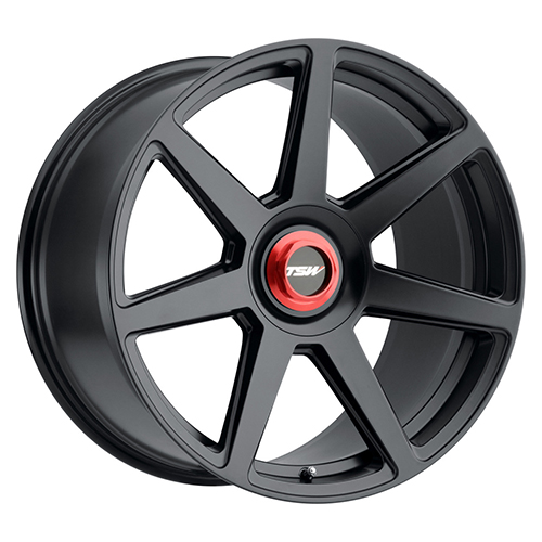 TSW EVO-T Matte Black - Part Number 1985EVT405108M72 TSW EVO-T Matte Black Photo