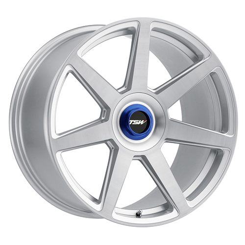 TSW EVO-T Brushed Silver - Part Number 1985EVT355114S76 TSW EVO-T Brushed Silver Photo