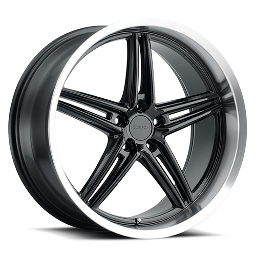 TSW Variante Gloss Black W/ Machined Lip - Part Number 1995VRT395120B76 TSW Variante Gloss Black W/ Machined Lip Photo
