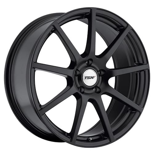 TSW Interlagos Matte Black - Part Number 1885INT325112M72 TSW Interlagos Matte Black Photo