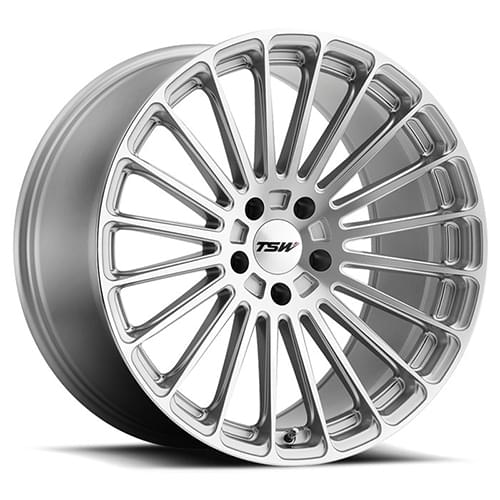TSW Turbina Titanium Silver W/ Mirror Cut Face - Part Number 1895TUR395120S76 TSW Turbina Titanium Silver W/ Mirror Cut Face Photo