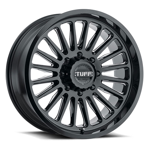 Tuff T5A Gloss Black Milled - Part Number 2210T5A056140B12 Tuff T5A Gloss Black Milled Photo
