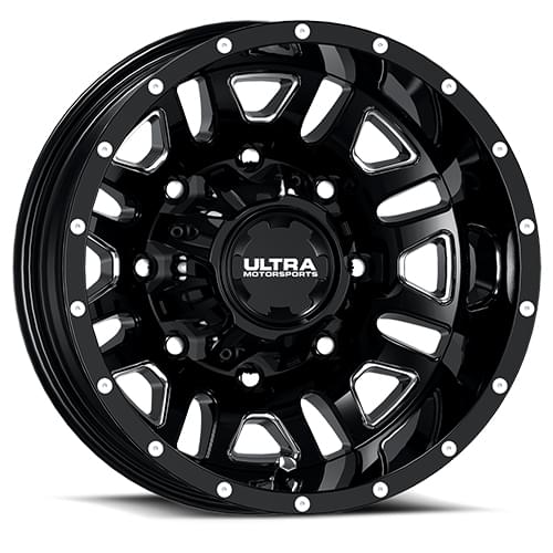 Ultra Hunter Rear 003 Black Milled - Part Number 003-7681RBM Ultra Hunter Rear 003 Black Milled Photo