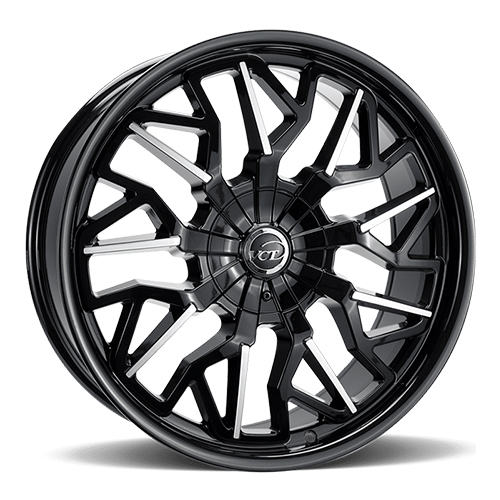 VCT Cyclone Black W/ Machined Accents - Part Number CYC-208550814+40BM VCT Cyclone Black W/ Machined Accents Photo