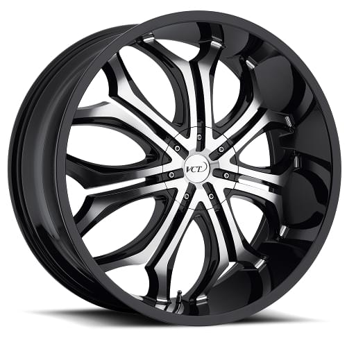 VCT Godfather V61 Black Machined - Part Number V61-2285105115120+35BM VCT Godfather V61 Black Machined Photo