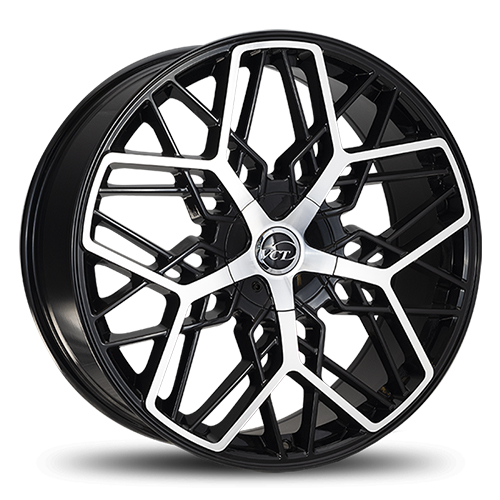 VCT Phoenix Black W/ Machined Spokes - Part Number PHX-228550814+38BM VCT Phoenix Black W/ Machined Spokes Photo