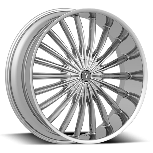 Velocity Wheel VW11 Chrome - Part Number V1108004338C Velocity Wheel VW11 Chrome Photo