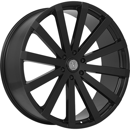 Velocity Wheel VW12 Black - Part Number VW12-22866B Velocity Wheel VW12 Black Photo