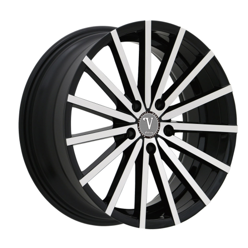 Velocity Vw17-m Gloss Black Machined W/ Undercut