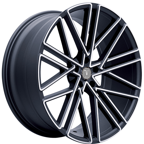 Velocity Wheel VW28 Black Machined - Part Number VW28-2866BM Velocity Wheel VW28 Black Machined Photo