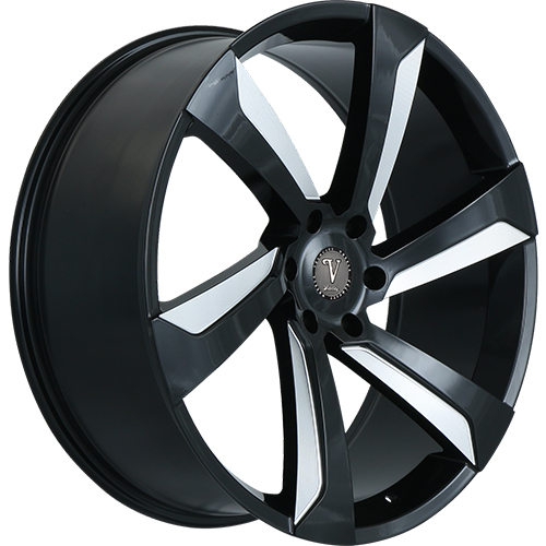 Velocity Wheel VW29 Black Milled - Part Number VW29-2864BMF Velocity Wheel VW29 Black Milled Photo
