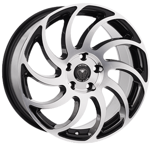 Venom Venom 32 Gloss Black With Machined Face - Part Number VEN3218855120+31B-A2 Venom Venom 32 Gloss Black With Machined Face Photo