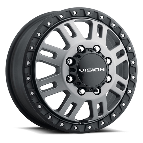 Vision Offroad Manx 2 Satin Gray Dually Front - Part Number 408-7681SGBLF Vision Offroad Manx 2 Satin Gray Dually Front Photo