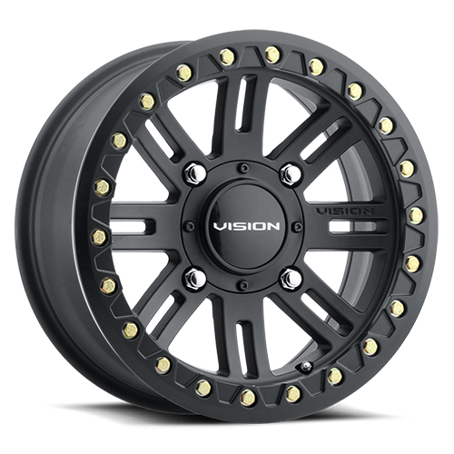 Vision Offroad Manx 2 Beadlock 356 Black - Part Number 356BL157156SBBR44 Vision Offroad Manx 2 Beadlock 356 Black Photo