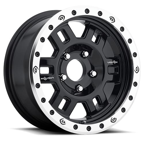 Vision Offroad Manx Competition 398 Black W/ Machin - Part Number 398-6773GBML0 Vision Offroad Manx Competition 398 Black W/ Machin Photo