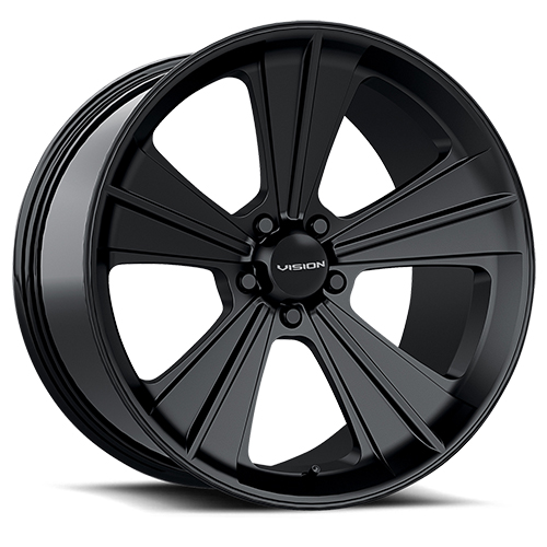 Vision Missle V327 Satin Black - Part Number V327-20165SB50 Vision Missle V327 Satin Black Photo