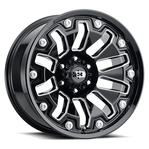 Vision Offroad Armor 362 Milled W/ Black Bolts - Part Number 362-2987GBMSB12 Vision Offroad Armor 362 Milled W/ Black Bolts Photo