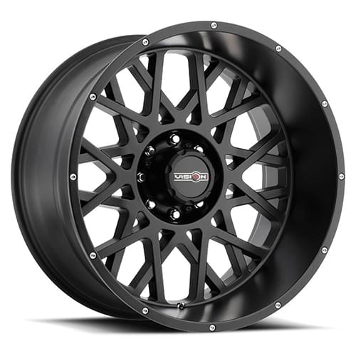 Vision Offroad Rocker 412 Satin Black - Part Number 412-22036SB-19 Vision Offroad Rocker 412 Satin Black Photo